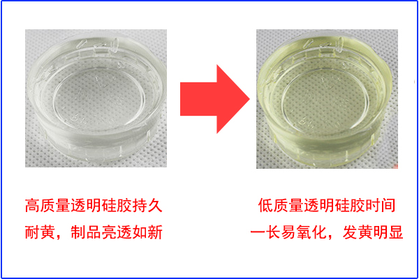 高透硅膠制品發(fā)黃，你可接受？